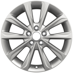 Disk iz lahke zlitine 17" z 10 kraki, srebrn